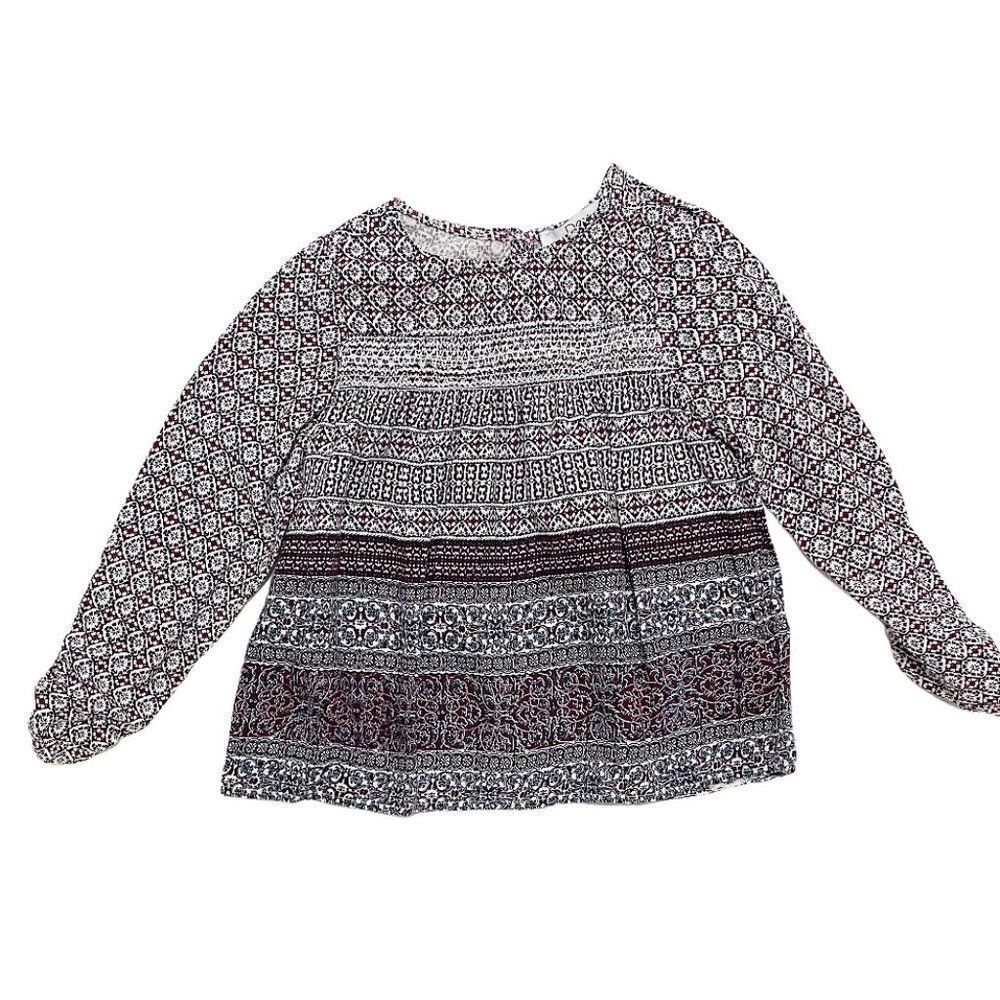 DEX Boho Print Blouse
